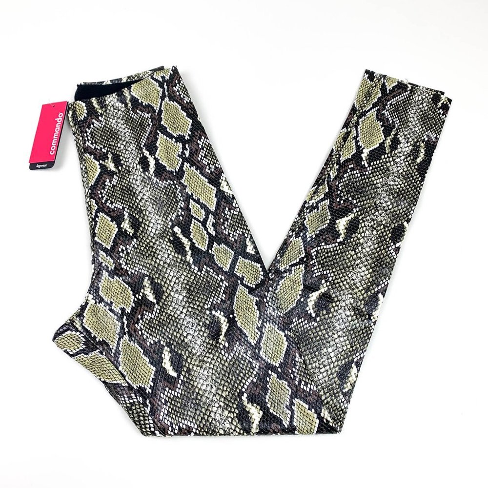 COMMANDO | Faux Leather Animal High Rise Legging - NWT - Picture 4 of 13